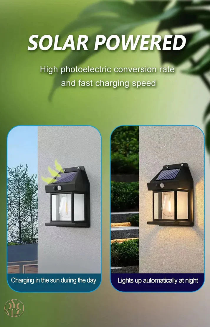 Solight | Solar Wall Light Wireless Sensor Ip65 Rated