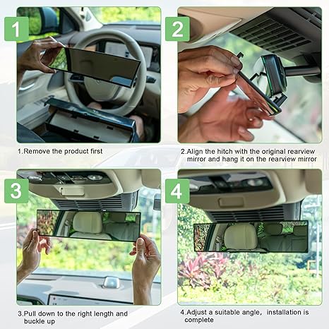 Panoramic Rear View Mirror|  A Must-Have for Safer Driving